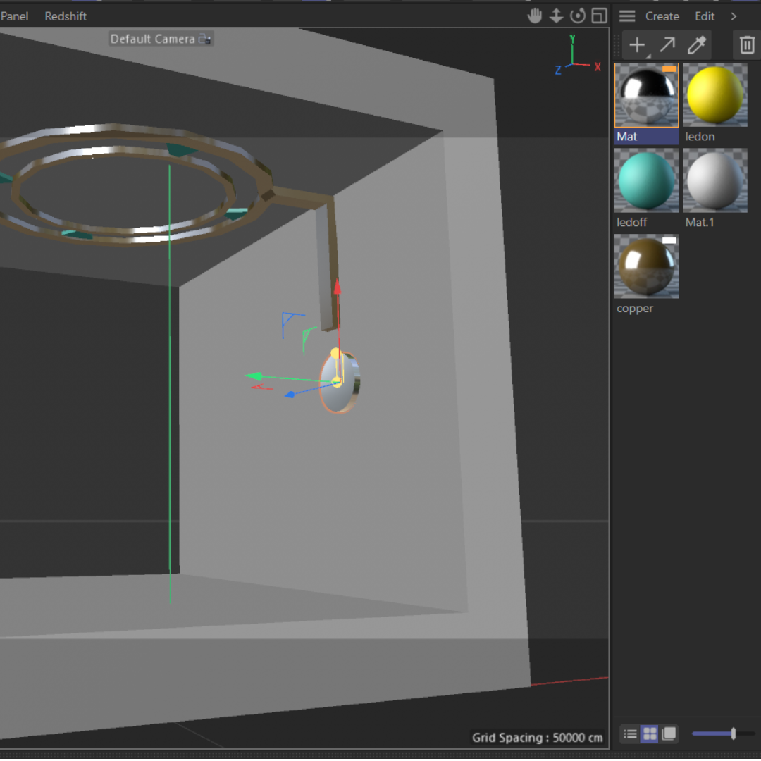 I then started building it in C4D, where I also add textures to the objects. This makes it easier for me to visualize when incorporating it into brainstorming, since some details can be lost when kept in a more natural state.